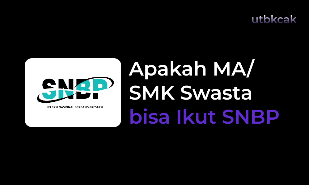 Apakah MA SMK Swasta bisa Ikut SNBP