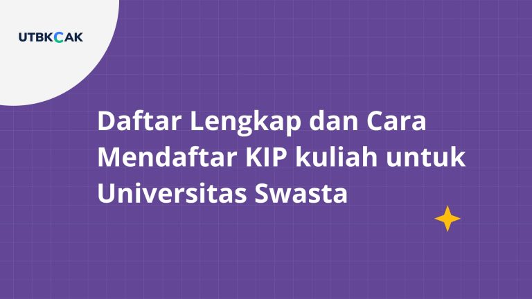 universitas swasta yang menerima KIP Kuliah