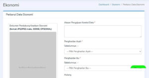 alasan pengajuan koreksi data