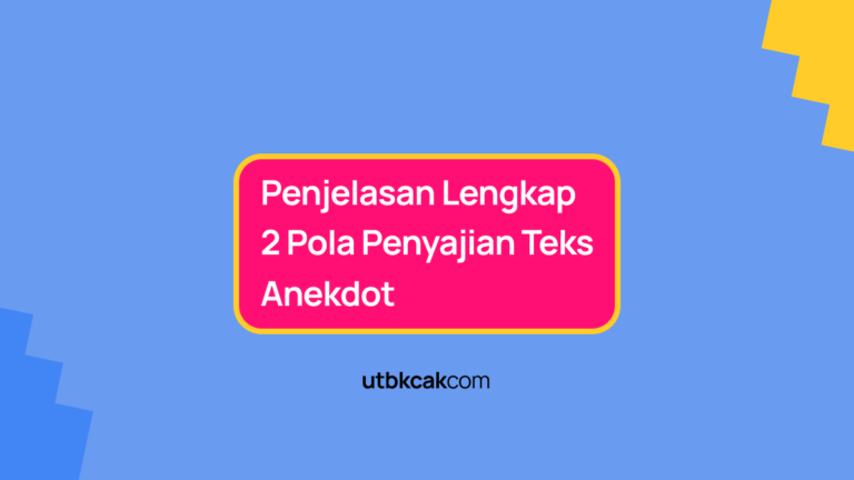 pola penyajian teks anekdot
