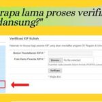 berapa lama verifikasi kip kuliah SIMAK UI