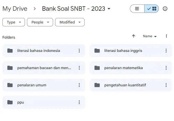 Bank Soal SNBT 2023