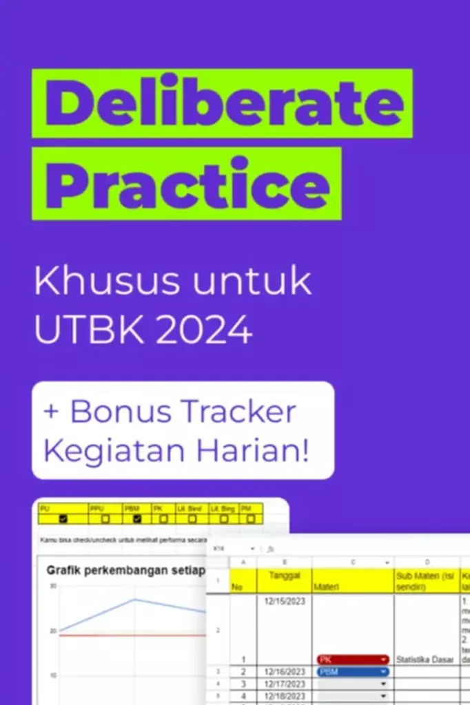Deliberate practice untuk UTBk
