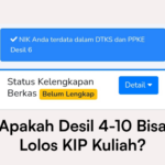Apakah Desil 4-10 Bisa Lolos KIP Kuliah