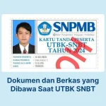 Dokumen dan Berkas yang Dibawa Saat UTBK SNBT