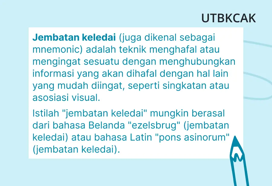 Jembatan keledai 