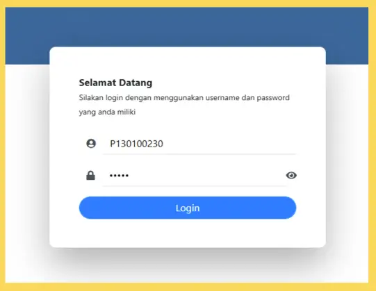 Login Simulasi TKA