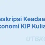 Contoh Deskripsi Keadaan Ekonomi KIP Kuliah