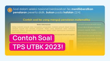 Contoh Soal TPS UTBK 2023